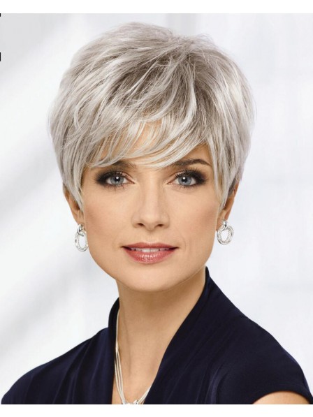 Chic Texture-Rich Pixie Wig With Feathery Razor-Cut Layers