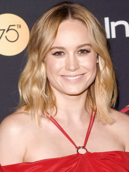 Blonde Lace Front Brie Larson Celebrity Wigs New Arrival