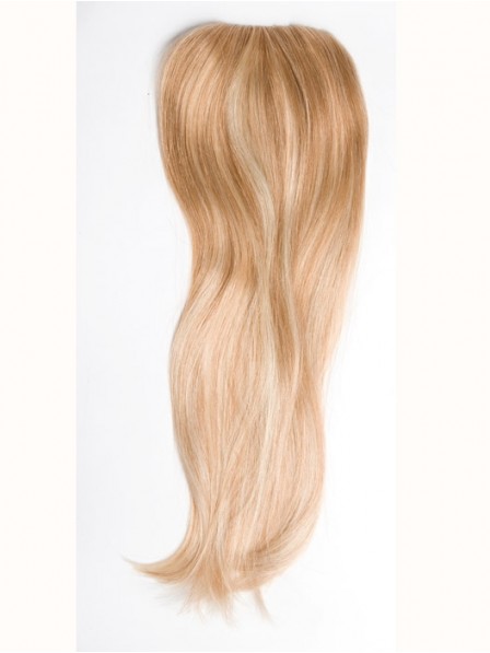 Blonde Mini Fall Human Hair Hairpiece For Ladies
