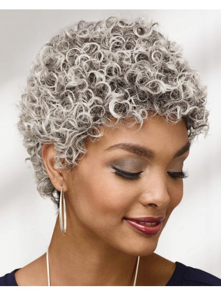 Fashion Cropped Wig With Short Loose Curls New Design