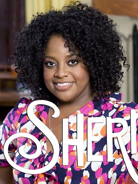 Sherri Shepherd Black Curly Human Hair Celebrity Wigs