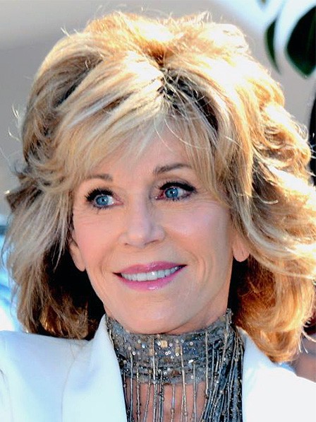 High Quality Jane Fonda Celebrity Wigs Lace Front