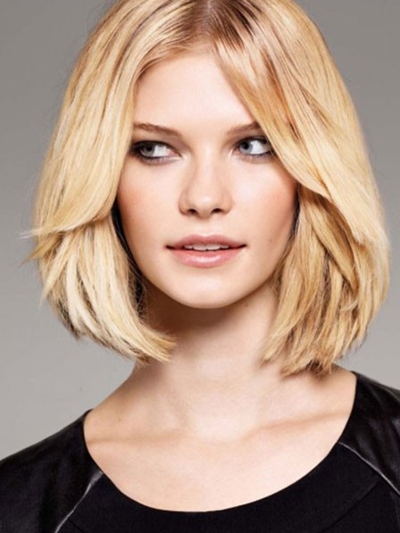 Lace Front Bob Human Hair Wigs for Caucasian