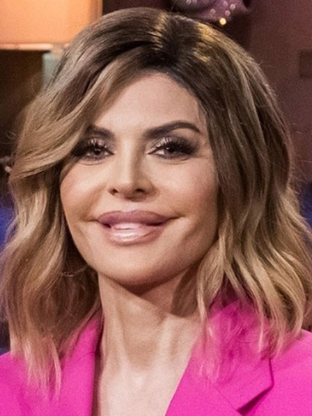 Lisa Rinna Lace Front Synthetic Wigs without Bangs