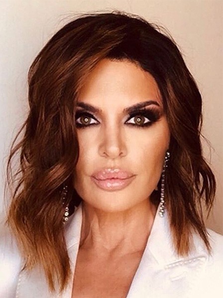 Lisa Rinna Lace Front Synthetic Celebrity Wigs