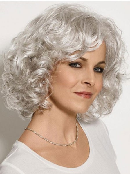 Gorgeous Mid-Length Wig With Lush Airy Layers Of Curls