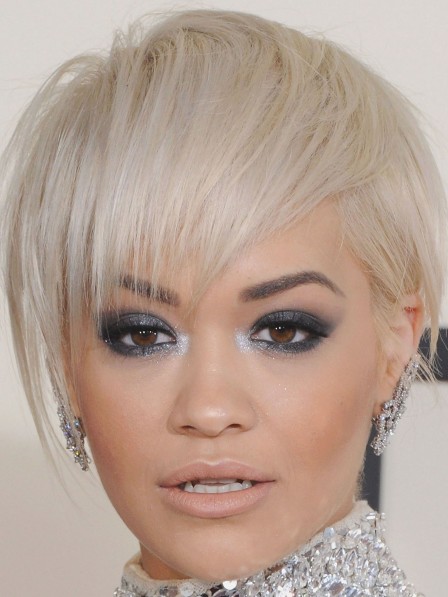 Popular Lace Front Synthetic Celebrity Short Wigs
