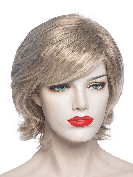 Mid Length Layered Blonde Wigs