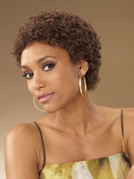 Classic Afro Cropped Curly Synthetic Hair Wigs Store
