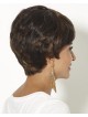 Cute Human Hair Pixie Wig With Wavy Layers And A Tapered Back