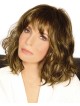 On-Trend Mid-Length Wig With Beachy Waves