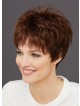 Timeless Light Brown Very Cut Women Wigs for Ladies Over 50