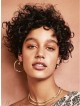 2019 Curly Lace Front Indian Remy Human Hair Celebrity Wigs