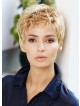 Full Lace Synthetic Short Blonde Hair Wigs