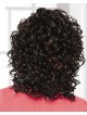 Unique Capless Curly Shoulder Length African American Wig