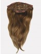Straight Auburn Human Hair Top Hair Pieces fpr Women