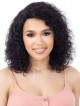 100% Human Hair Black Afro Curly Wigs
