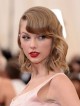 Taylor Swift Blonde Human Hair Wigs for White Women