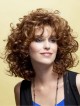 Real Hair 100% Human Hair Curly Wigs
