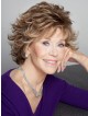 Jane Fonda Short Wavy Celebrity Wigs