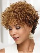 Short Wig With Rich Bouncy Layers Of Tight Corkscrew Curls