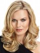Blonde New Human Hair Wavy Lace Wigs