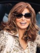 Raquel Welch Lace Front Long Wavy Human Hair Celebrity Wigs