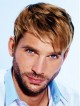 High Quality Short Straight Hair Wig For Men