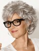 Timeless Short Grey Wig With Lush Voluminous Layers