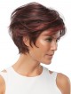 Short Layered Synthetic Lace Front Mono Wig