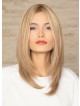 Lace Front Blonde Layered Human Hair Wigs
