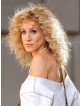 Long Lace Front Curly Blonde Synthetic Celebrity Wigs
