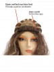 Simple Long Synthetic Hair 3/4 Cap Fall Wigs Heywigs