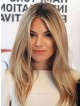 Chic Straight Lace Front Remy Human Hair Celebrity Wigs Mono Top