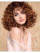 New Design Mid-Length Curly Synthetic Hair Wig Hot Sale
