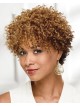 Short Wig With Rich Bouncy Layers Of Tight Corkscrew Curls