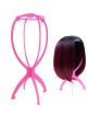 Cheap Pink Wig Stand Holder Mannequin Head Wig Stands