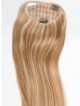 Elegant Straight Blonde 100% Human Hair Mono Hair Pieces