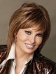 4.9*4.8 Raquel Welch Human Hair Straight Women Hair Toppers with Bangs