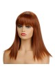 Straight Copper Wigs on Sale