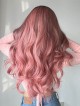 Ladies Fast Ship Ombre Pink Synthetic Wigs