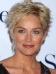 Sharon Stone Pixie Celebrity Wig for Mature Women