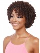 Short New Brown Curly Wig for Women