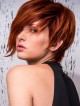 Short High Quality Remy Human Hair Capless Celebrity Wigs