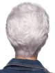 Trendy Straight Pixie Silver Grey Hair Wig