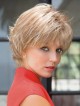 Pretty Short Straight and Textured Synthetic Hair Wig
