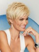 Smooth Capless Layers Classic Short Wig For Women