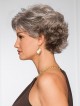 Modern Ladies Cropped Soft Layers Short Grey Wigs