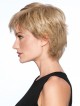 Wavy Spiky Cut Short Synthetic Wigs For Ladies Low Price