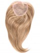 Human Blonde Long Mono Top Hair Piece Heywigs